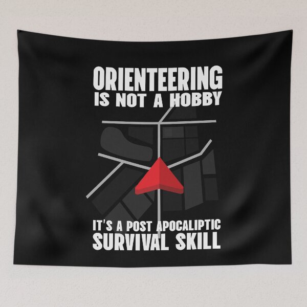 Item preview, Orienteering Is Not A Hobby designed and sold by MooonTees.