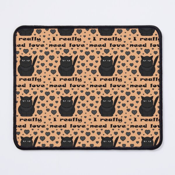 Item preview, Pattern with a cat that needs love designed and sold by Cherevan.