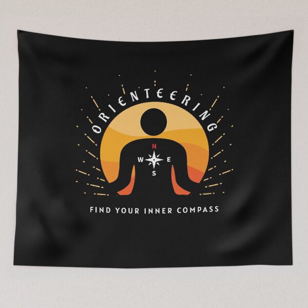 Item preview, Orienteering Inner Compass designed and sold by MooonTees.