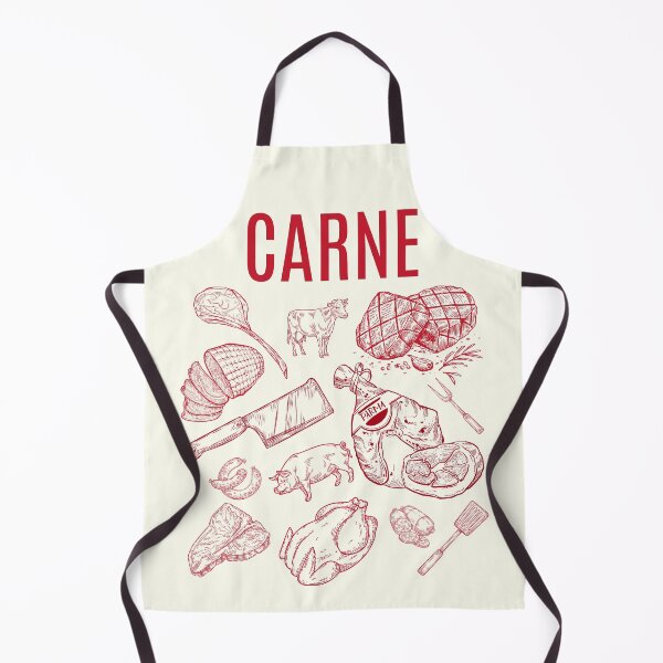 Item preview, Retro Carne Italian Kitchen Poster designed and sold by madilafemina.