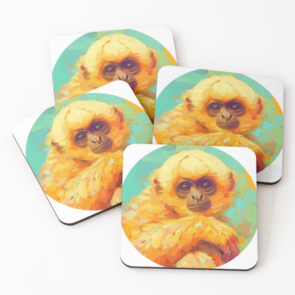 Item preview, Gibbon // Ape // Monkey // Hainan gibbon designed and sold by SMARTKIT  DESIGNAGENCY.