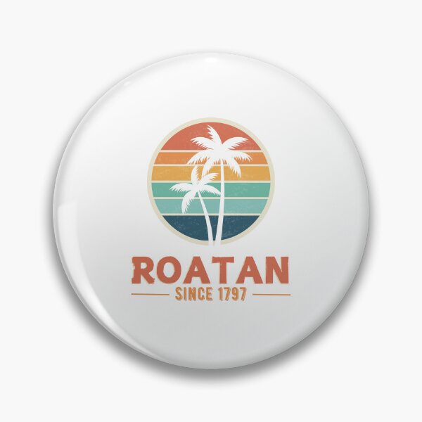 Item preview, Roatan Honduras | Design Tropic Beach Retro designed and sold by SantisLab.