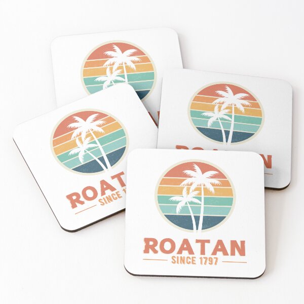 Item preview, Roatan Honduras | Design Tropic Beach Retro designed and sold by SantisLab.