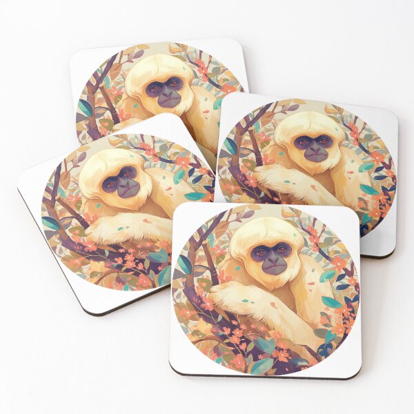 Item preview, Gibbon // Ape // Monkey // Hainan gibbon designed and sold by SMARTKIT  DESIGNAGENCY.