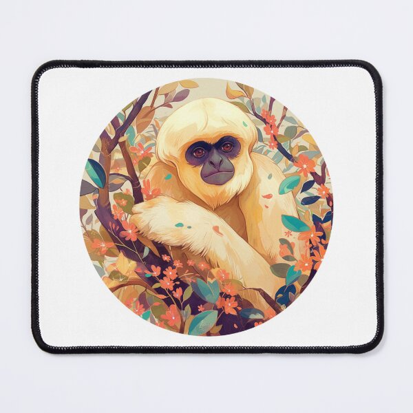 Artikelvorschau, Gibbon // Menschenaffe // Hainan-Gibbon entworfen und verkauft von SMARTKIT DESIGNAGENCY.