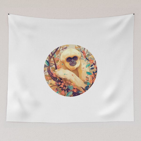 Item preview, Gibbon // Ape // Monkey // Hainan gibbon designed and sold by SMARTKIT  DESIGNAGENCY.