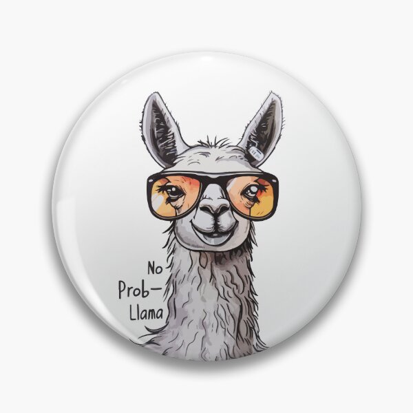 Item preview, Cute No Prob-Llama  designed and sold by VectorVisionary.