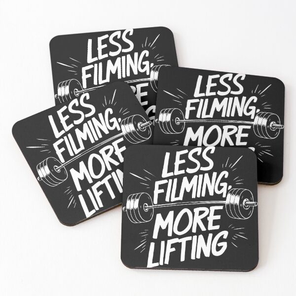 Item preview, Less Filming, More Lifting - Gym Wisdom designed and sold by Iba.