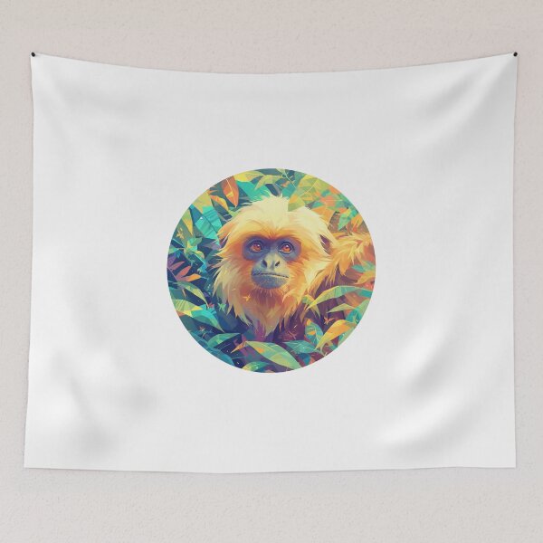 Artikelvorschau, Gibbon // Menschenaffe // Hainan-Gibbon entworfen und verkauft von SMARTKIT  DESIGNAGENCY.