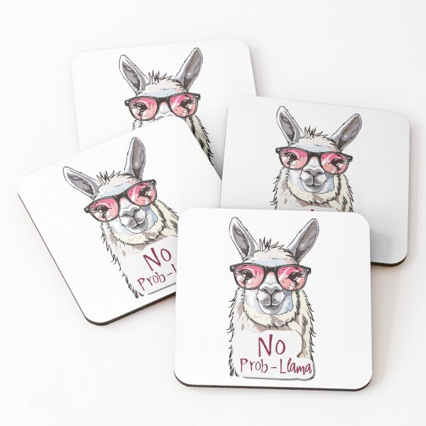 Item preview, Cute No Prob-Llama  designed and sold by VectorVisionary.