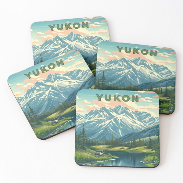 Item preview, Yukon Wilderness Travel Poster designed and sold by YegMark.