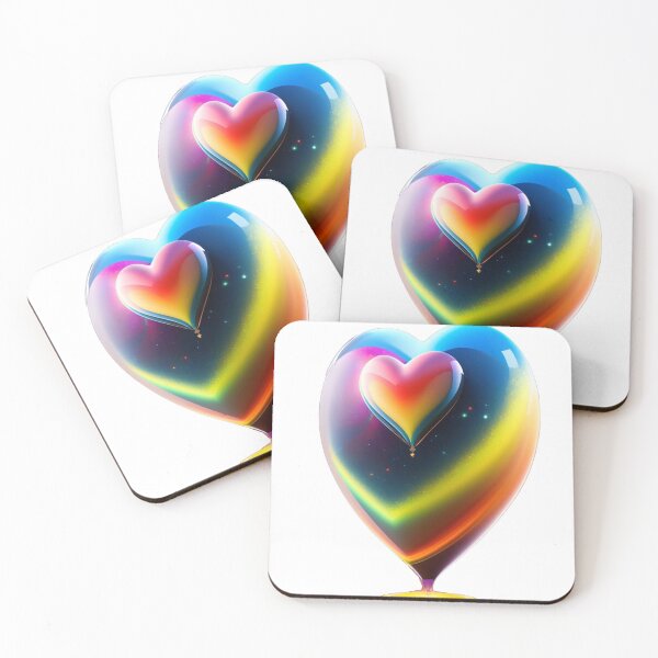 Item preview, "Vibrant Heart: Love in Colors" designed and sold by geartes.