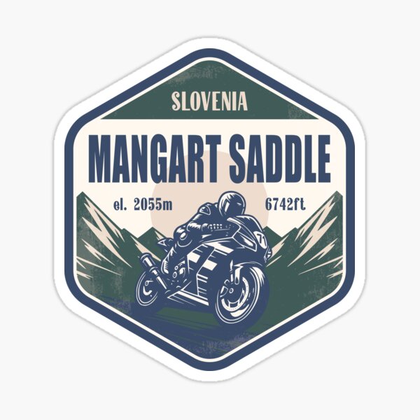 Item preview, Mangart Saddle (Pass) Slovenia Motorcycling Mountain Design designed and sold by CynthiaGraphics.