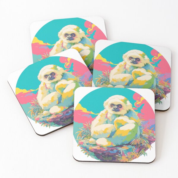 Item preview, Gibbon // Ape // Monkey // Hainan gibbon designed and sold by SMARTKIT  DESIGNAGENCY.