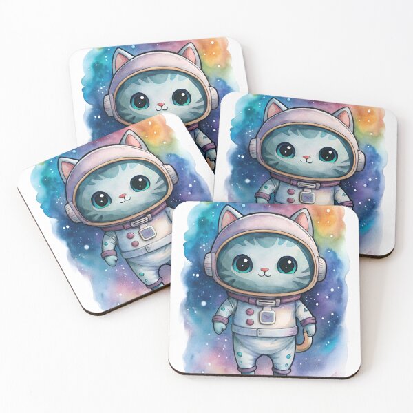 Item preview, cat astronaut designed and sold by sabily.