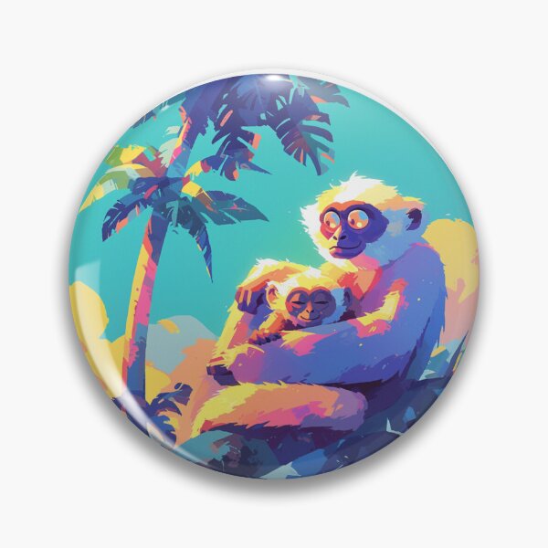 Item preview, Gibbon // Ape // Monkey // Hainan gibbon designed and sold by SMARTKIT  DESIGNAGENCY.