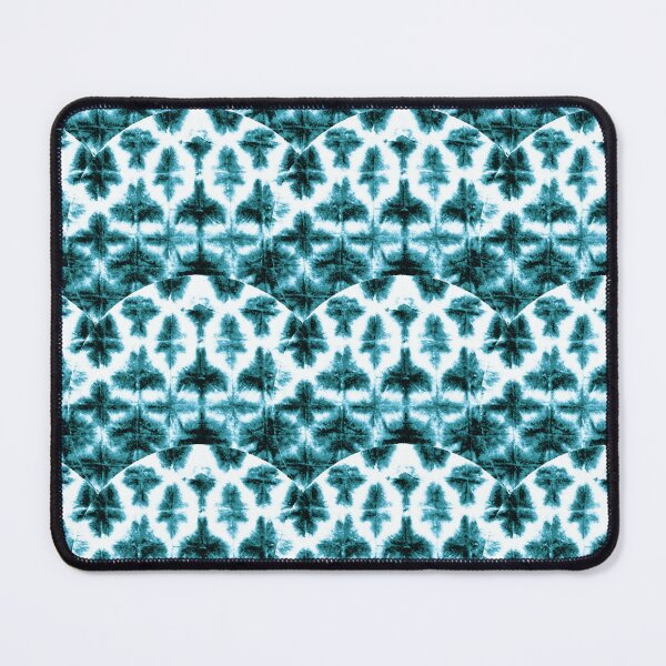 Item preview, Teal Shibori Paper Collage designed and sold by Nina May Designs.