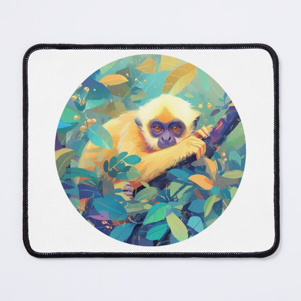 Item preview, Gibbon // Ape // Monkey // Hainan gibbon designed and sold by SMARTKIT DESIGNAGENCY.