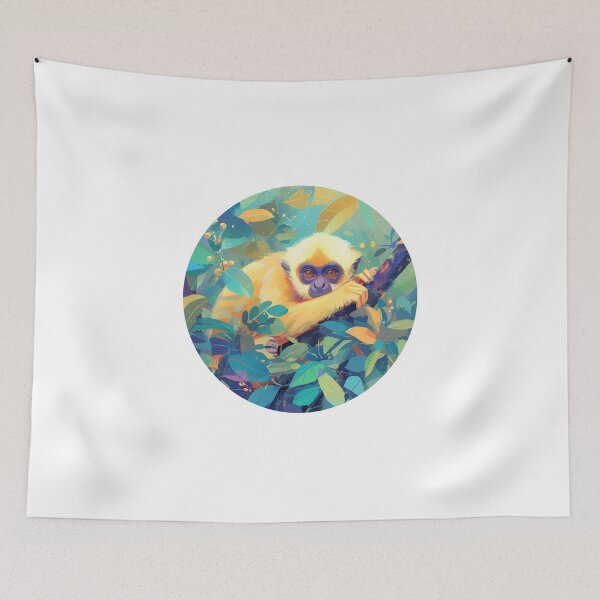 Item preview, Gibbon // Ape // Monkey // Hainan gibbon designed and sold by SMARTKIT  DESIGNAGENCY.