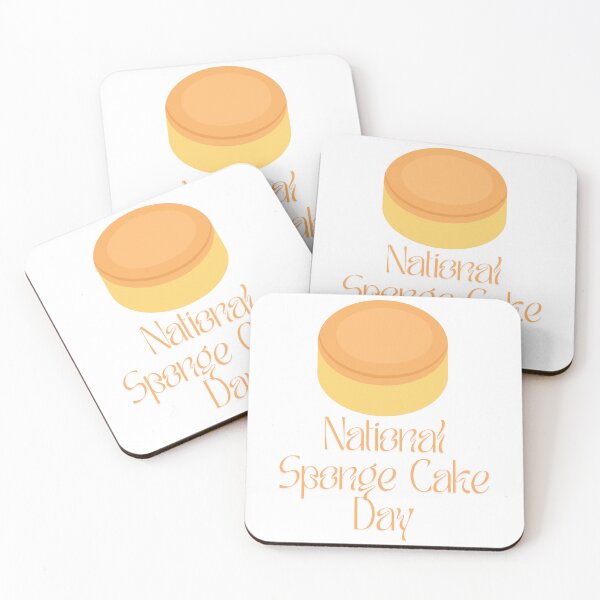 Item preview, National Sponge Cake Day designed and sold by Simo0455.