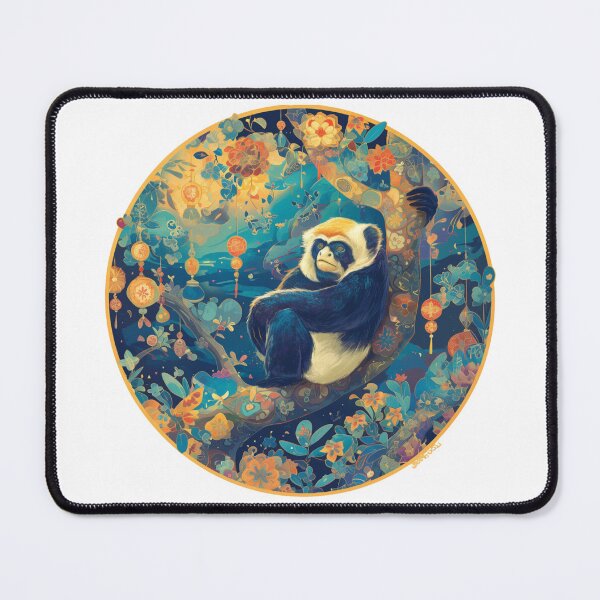 Item preview, Gibbon // Ape // Monkey // Hainan gibbon designed and sold by SMARTKIT DESIGNAGENCY.