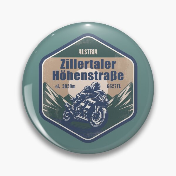 Item preview, Zillertaler Hohenstrasse Austria Motorcycling Mountain Design designed and sold by CynthiaGraphics.