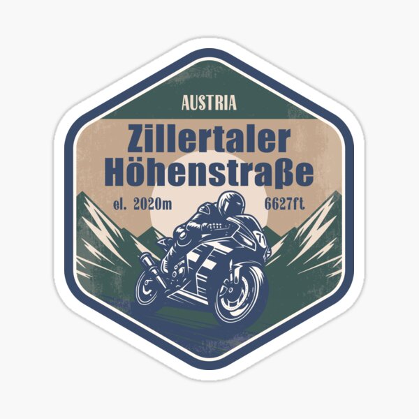 Artikel-Vorschau von Zillertaler Hohenstrasse Österreich Motorradfahren Berg Design, designt und verkauft von CynthiaGraphics.