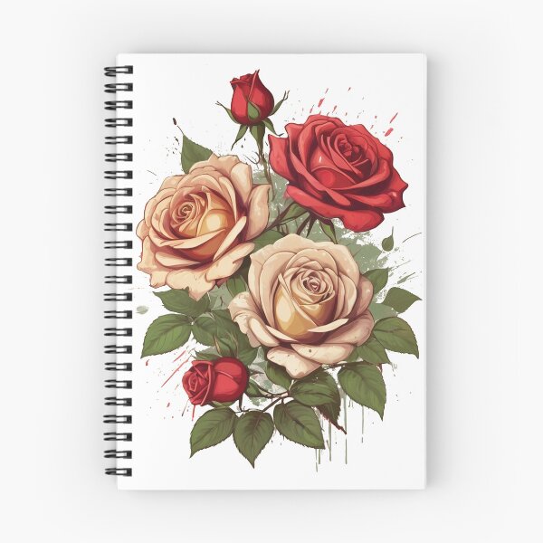 Item preview, Vector art of bunch of roses designed and sold by LessSugar.