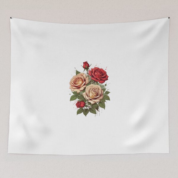 Item preview, Vector art of bunch of roses designed and sold by LessSugar.