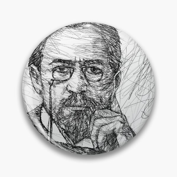 Item preview, ANTON CHEKHOV ink portrait .2 designed and sold by lautir.