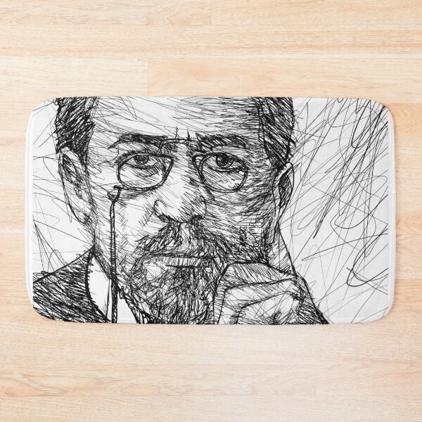 Item preview, ANTON CHEKHOV ink portrait .2 designed and sold by lautir.