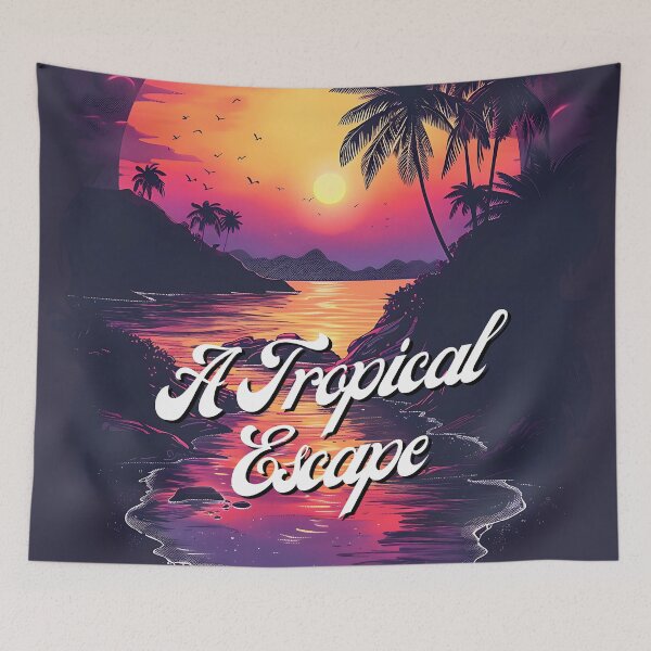 Item preview, A Beautiful Tropical Paradise Escape designed and sold by Dezainz.
