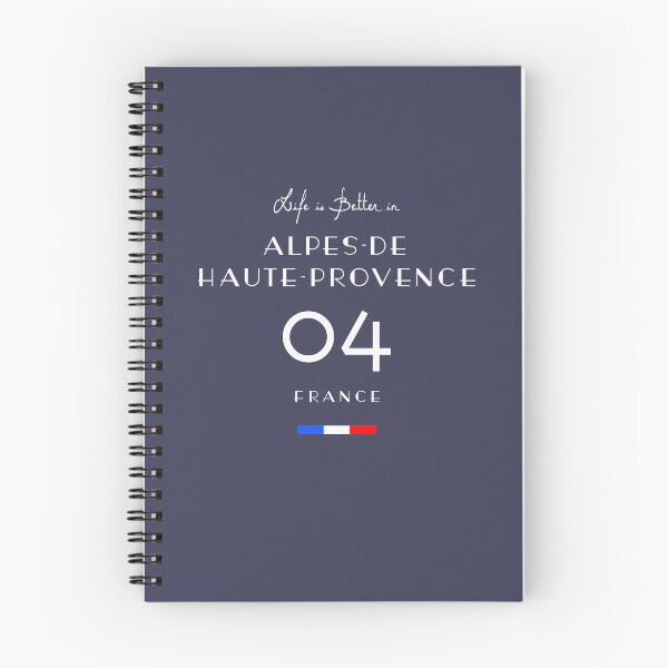 Item preview, Life is better in ALPES-DE-HAUTE-PROVENCE Number 04 France  designed and sold by frenchsalsa.