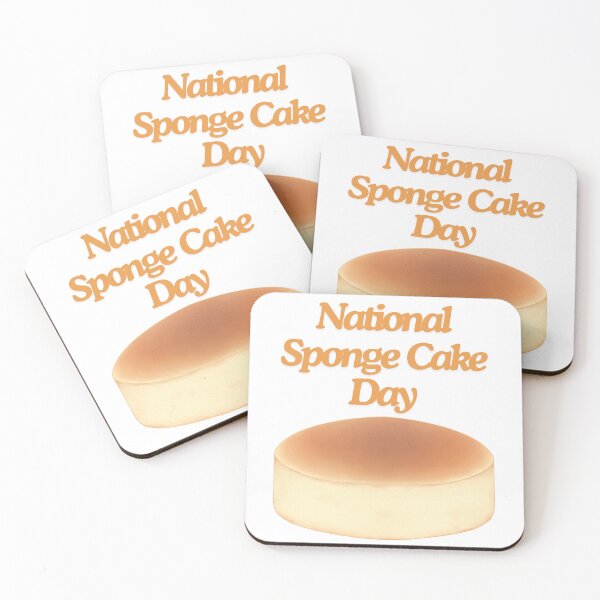 Item preview, National Sponge Cake Day designed and sold by Simo0455.