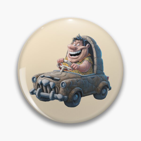 Item preview, Caveman in a car designed and sold by MagelliShop.