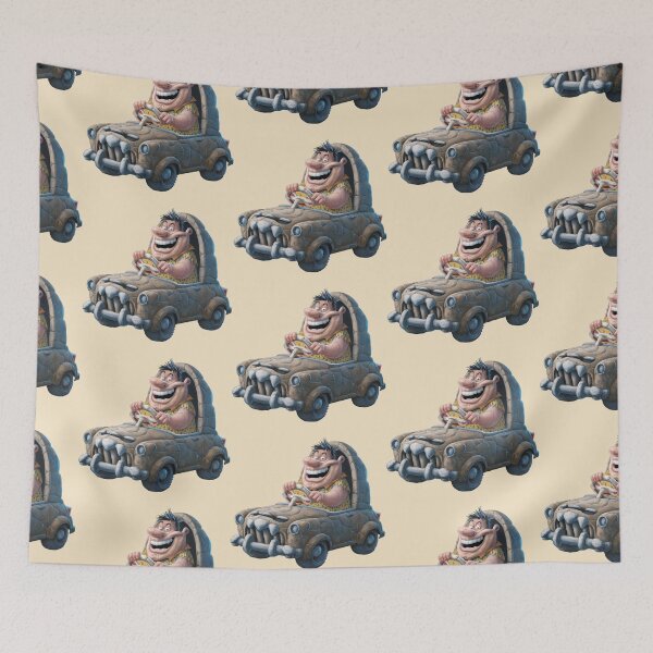 Item preview, Caveman in a car designed and sold by MagelliShop.