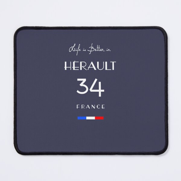 Item preview, Life is better in HÉRAULT Number 34 Occitania France designed and sold by frenchsalsa.