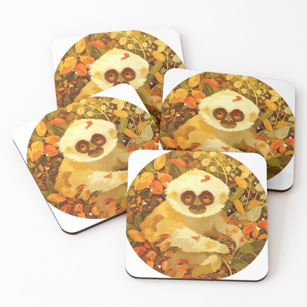 Artikelvorschau, Gibbon // Menschenaffe // Hainan-Gibbon entworfen und verkauft von SMARTKIT DESIGNAGENCY.