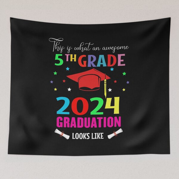 Item preview, This Is What An Awesome 5th Grade 2024 Graduate Looks Like Funny Elementary Graduation designed and sold by limanol.