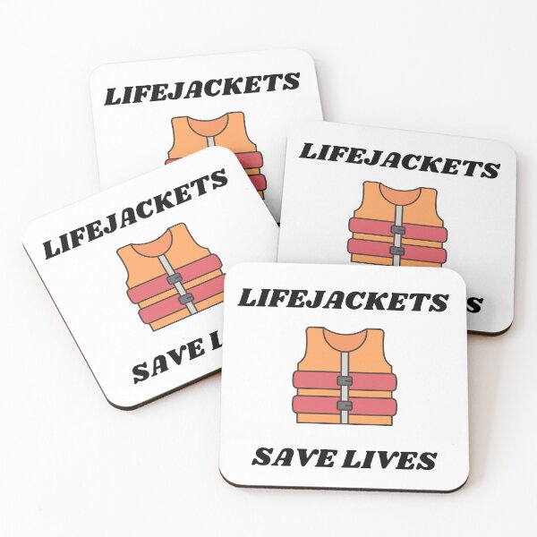 Item preview, Lifejackets Save Lives designed and sold by techtrinket.