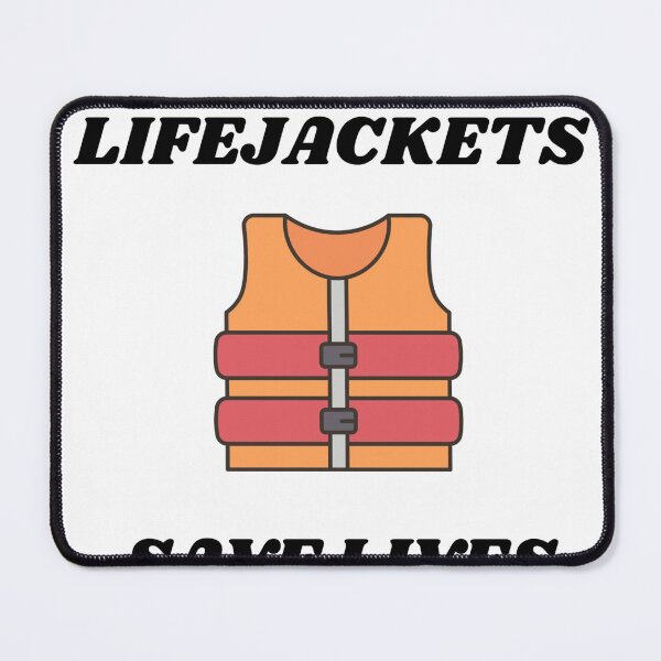 Item preview, Lifejackets Save Lives designed and sold by techtrinket.