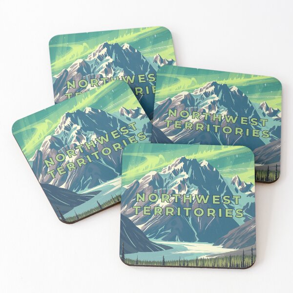 Item preview, Northwest Territories Wilderness Travel Poster designed and sold by YegMark.