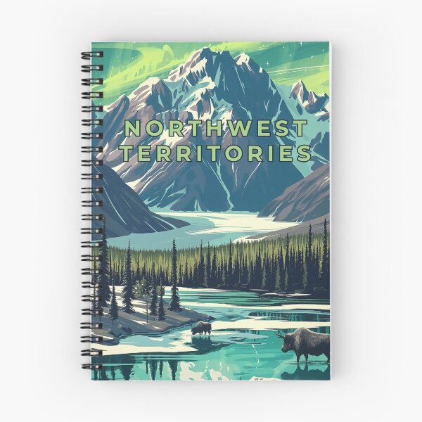 Item preview, Northwest Territories Wilderness Travel Poster designed and sold by YegMark.