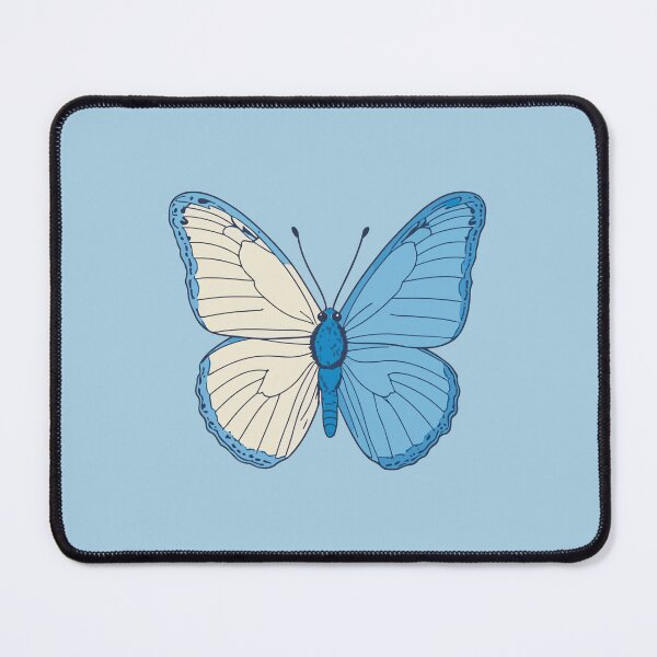 Item preview, Blue Butterfly Sticker designed and sold by Atlantico54.