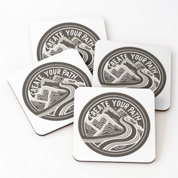 Item preview, Create Your Path - Climber's Topographic Route designed and sold by NiftyWrx.