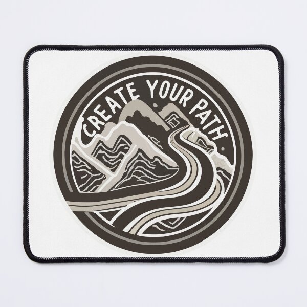 Item preview, Create Your Path - Climber's Topographic Route designed and sold by NiftyWrx.