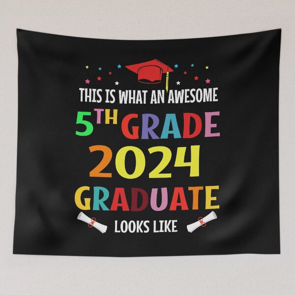 Item preview, This Is What An Awesome 5th Grade 2024 Graduate Looks Like Funny Elementary Graduation designed and sold by limanol.