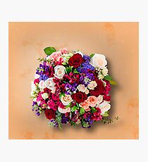 Festival of colors Photographic Print