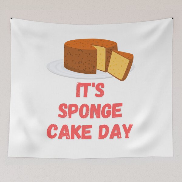 Item preview, It's Sponge Cake Day designed and sold by Simo0455.