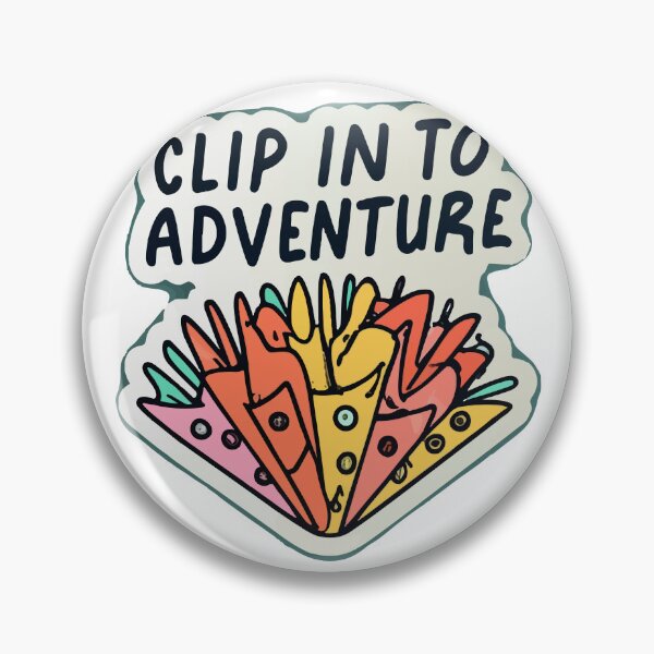 Item preview, Clip In to Adventure - Rock Climbing Quickdraws designed and sold by NiftyWrx.